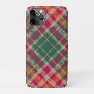 Groen Rood Geel Schotse Tartan Plaid Case-Mate iPhone Case