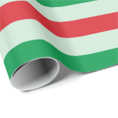 Groen | Rood | Geplakt gepatterd papier met mint (Rol Hoek)