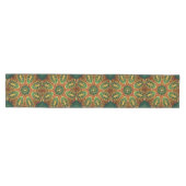Groen Rood Goud Decoratieve Vakantie Tafel Runner Medium Tafelloper (Horizontaal)