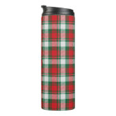 Groen rood speldenmonogram thermosbeker (Geroteerd rechts)