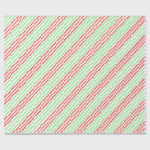 Groen rood stroperpapier cadeaupapier (Vlak)