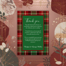 Groen Rood Zwart Schots Keltisch Tartan bruiloft