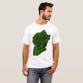 Groen Roos T-shirt (Voorkant volledig)