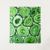 Groen rooster wandkleed (Voorkant)