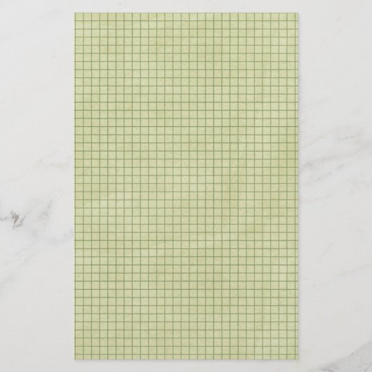 Groen roosterpapier voor olie briefpapier (Voorkant)