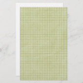 Groen roosterpapier voor olie briefpapier (Voorkant / Achterkant)