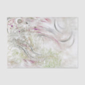 Groen Roze Abstract Ontwerp Decoupage Tissuepapier (Voorkant)