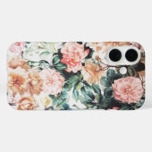  groen roze geel land chique bloemen Case-Mate iPhone case (Achterkant (horizontaal))