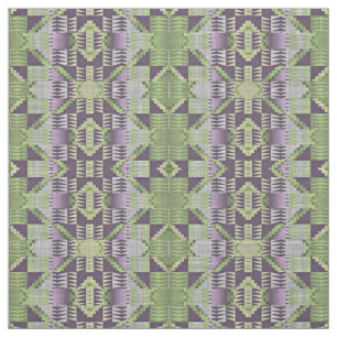 Groen roze lavender Violet Paars Rode Etnische Kij Stof