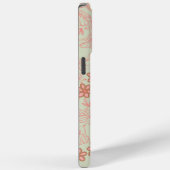 Groen Roze Retro Y2K 70s Bloempatroon Case-Mate iPhone Case (Achterkant / Rechts)