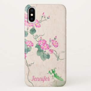 , groen roze, roze, roze vormgeving Case-Mate iPhone case