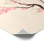 , groen roze, roze, roze vormgeving poster (Hoek)