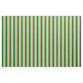 Groen Roze Strepen Textiel Stof (Yard (91,4 cm))