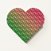 Groen roze verloop notitieboek (Achterkant)