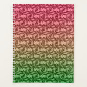 Groen roze verloop planner (Voorkant)
