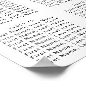 Groen roze vette zweetzegelzitje poster (Hoek)