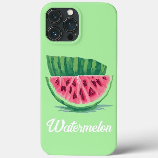 Groen Roze Watermeloen vers fruit Case-Mate iPhone Case (Achterkant)