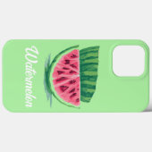 Groen Roze Watermeloen vers fruit Case-Mate iPhone Case (Achterkant (horizontaal))