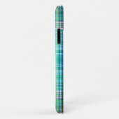 Groen ruw streekpatroon Case-Mate iPhone case (Achterkant/rechts)