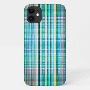 Groen ruw streekpatroon Case-Mate iPhone case