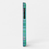 Groen ruw streekpatroon Case-Mate iPhone case (Achterkant/links)