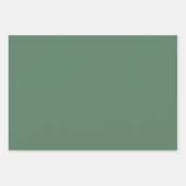 Groen, Sage & Geel Marokkaans Patroon Inpakpapier Vel (Voorkant 2)