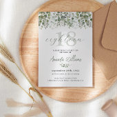 Groen Salie Groen 18e Verjaardag Uitnodiging