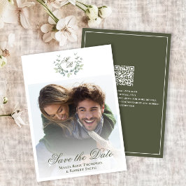 Groen Save the Date Wedding Classic Foto