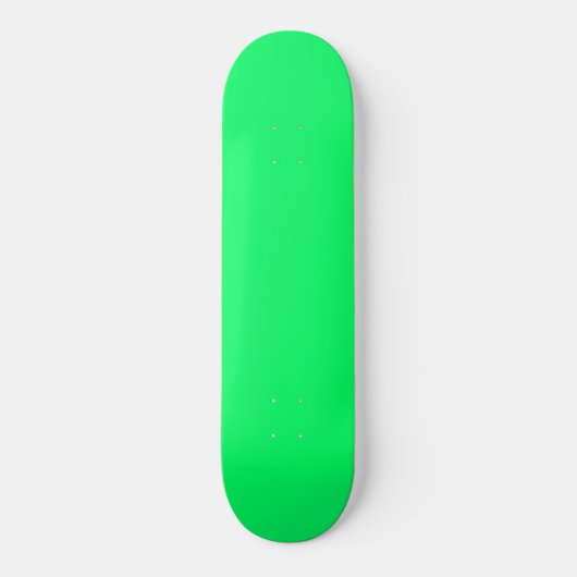 Groen Scherm Skateboarddek Persoonlijk Skateboard (Voorkant)