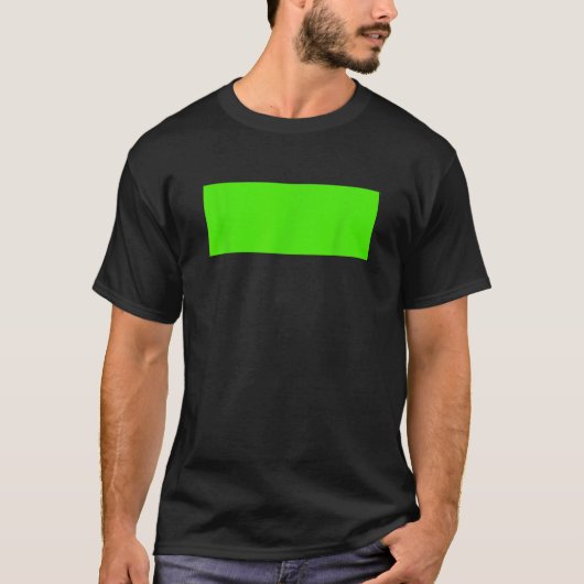 Groen Schermontwerp Chroma Key Foto Video Effect T-shirt (Voorkant)