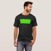 Groen Schermontwerp Chroma Key Foto Video Effect T-shirt (Voorkant volledig)
