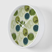 Groen schetsentrekpatroon keuken (Hoek)