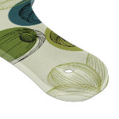 Groen schetsentrekpatroon keuken snijplank (Hoek)