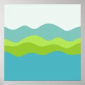 Groen schiereiland poster (Voorkant)