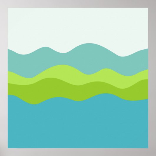 Groen schiereiland poster (Voorkant)