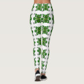 Groen schildpad leggings (Achterkant)