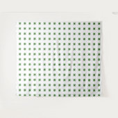 Groen schildpad wandkleed (Voorkant (horizontaal))