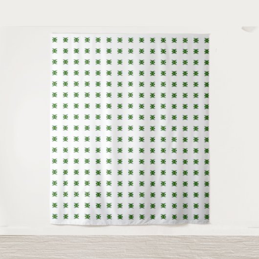 Groen schildpad wandkleed (Voorkant)