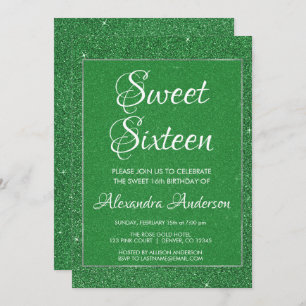 Groen schitter en fonkel de Zoete Partij van Kaart