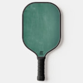 Groen schoolbord pickleball paddle (Achterkant)