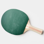 Groen schoolbord tafeltennisbatje (Zijkant)