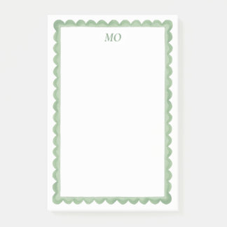 Groen Schulp | Persoonlijk Stationair Post-it® Notes