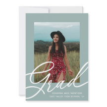 Groen Script Twee Foto Afstuderen