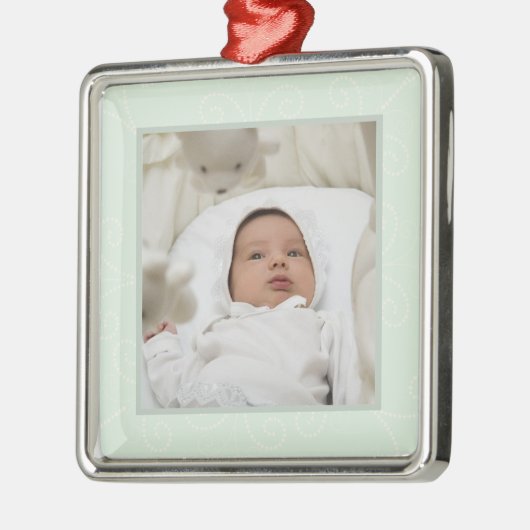 (groen) scrollen metalen ornament (Links)