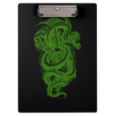 Groen serpent-klembord klembord (Voorkant)