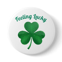 Groen Shamrock Gevoel Gelukkig St. Patrick's Dag M