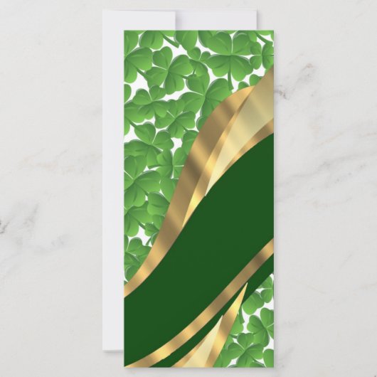Groen shamrock-patroon (Voorkant)