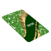 Groen shamrock-patroon magneet (Rechterzijde)