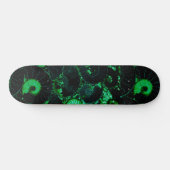 Groen shell-patroon Nautilus Persoonlijk Skateboard (Horizontaal)