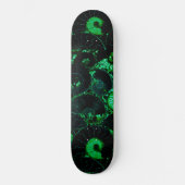 Groen shell-patroon Nautilus Persoonlijk Skateboard (Voorkant)